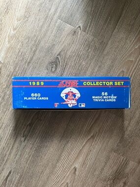 1989 Score MLB TCG Collector Set Baseball Cards Sports